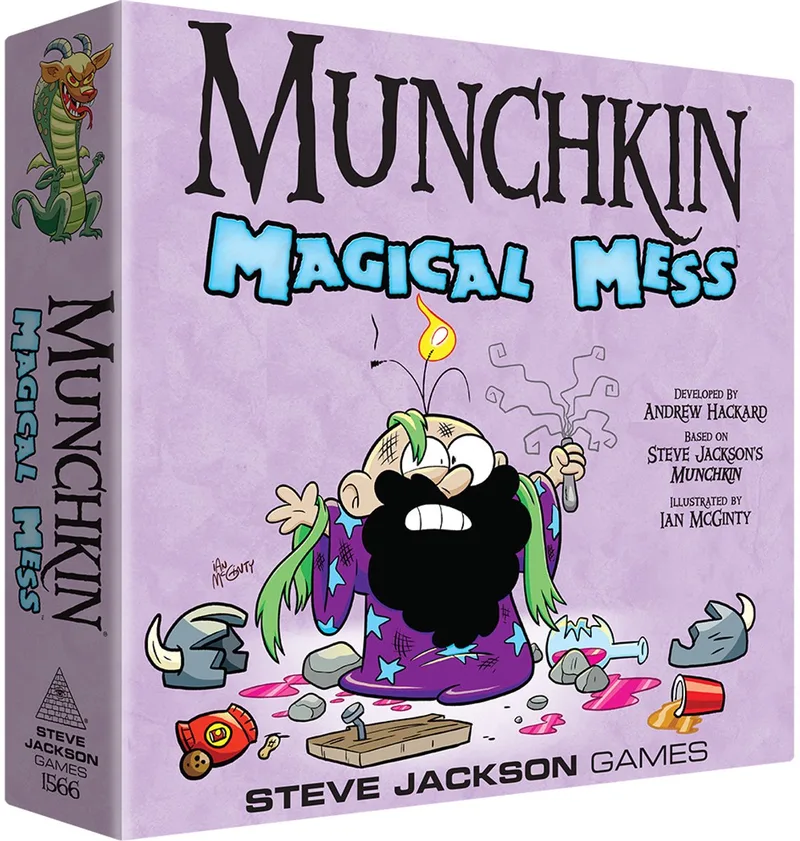 Munchkin Magical Mess - EN de Asmodee – boîte