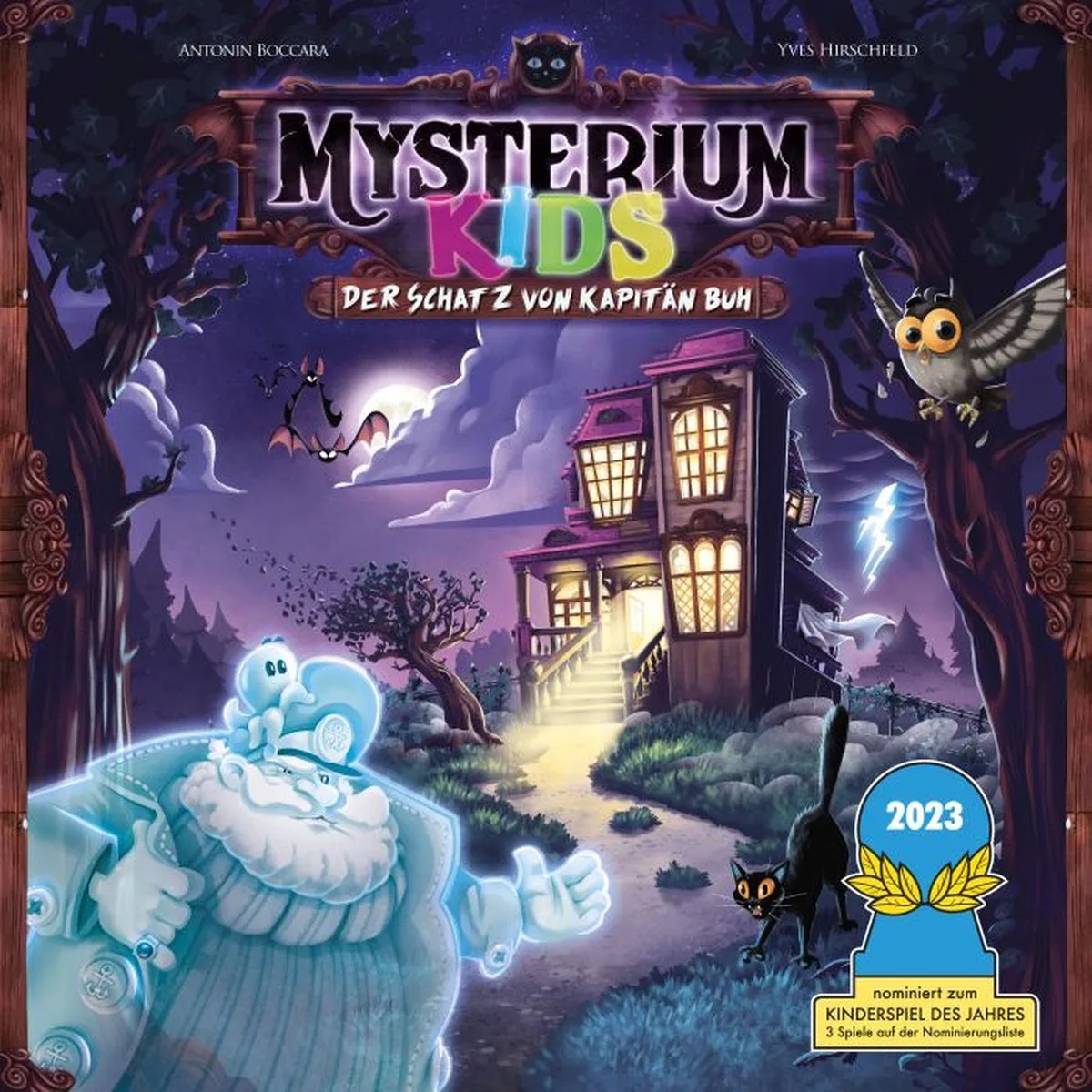 Mysterium Kids Der Schatz von Kapitän Bu de Asmodee – boîte