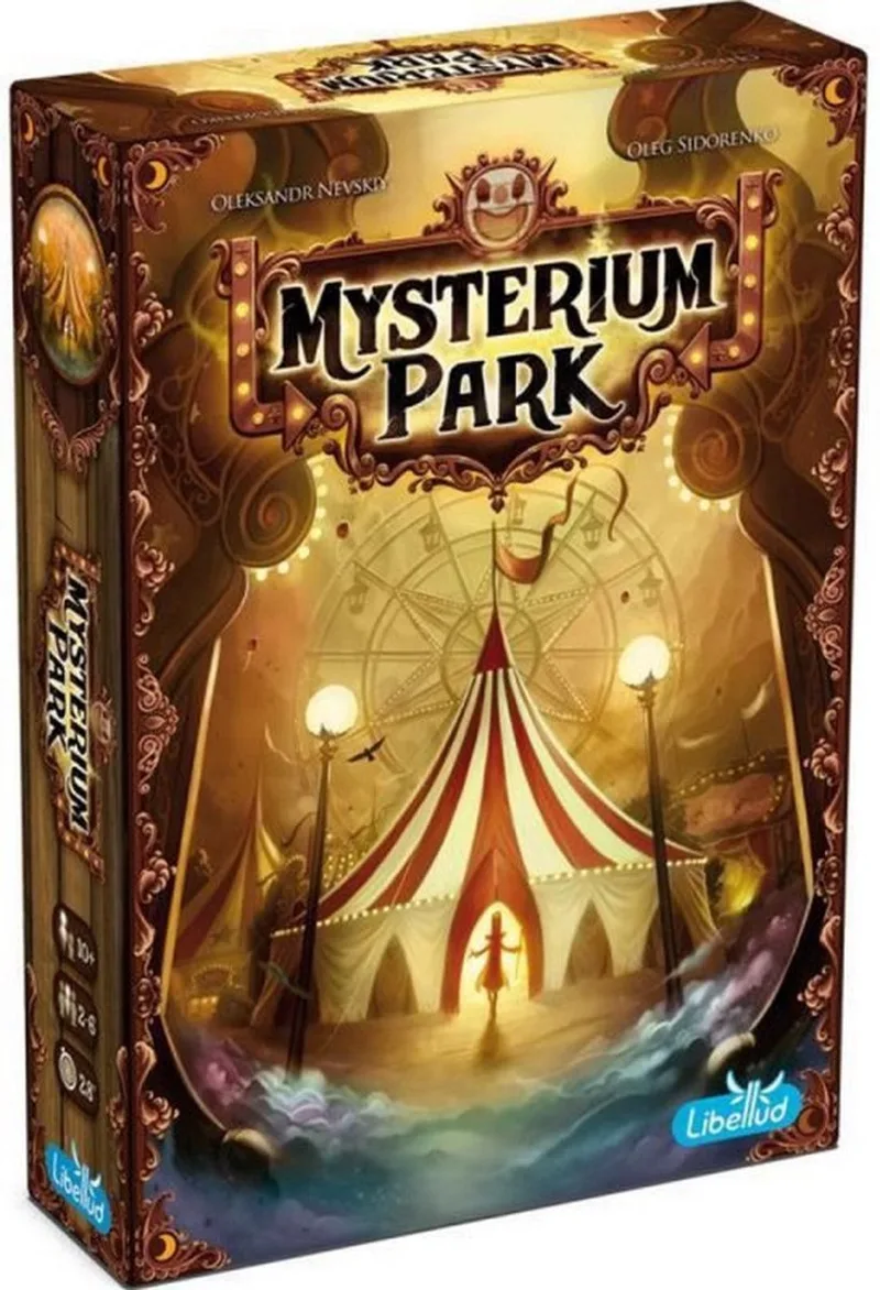 Mysterium Park Bordspel: Cooperatief Mysterie Spel voor 2-6 Spelers from Asmodee – box