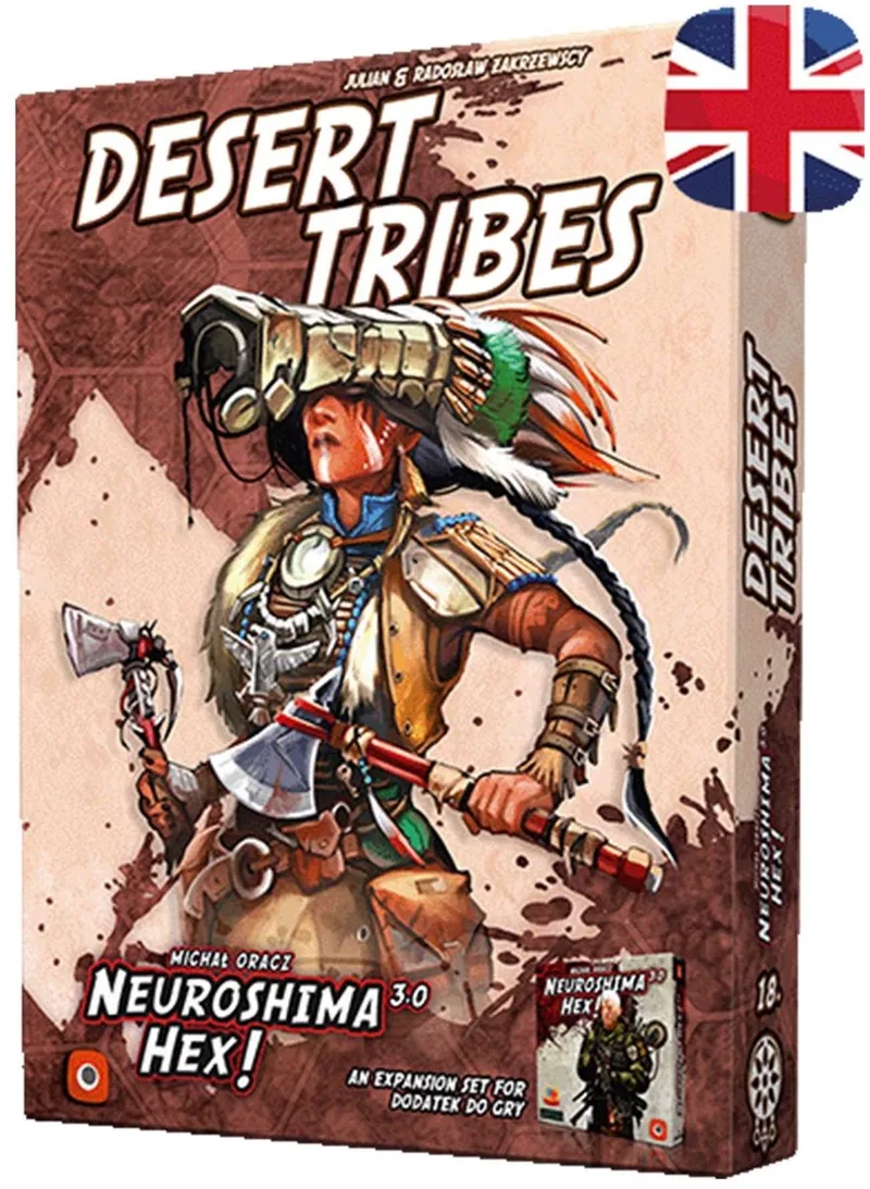 Neuroshima HEX 3.0: Desert Tribes Bordspel de Asmodee – boîte