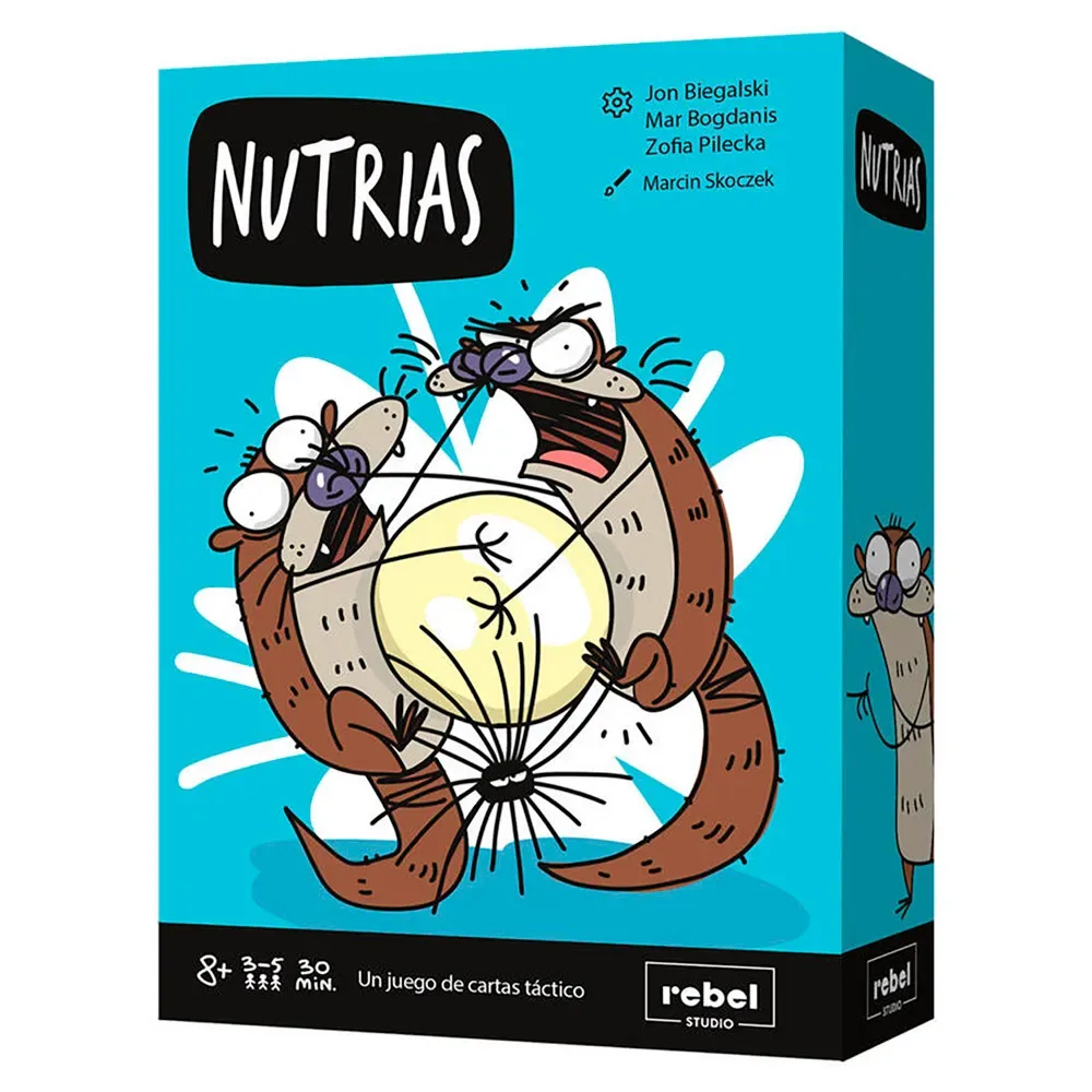 Nutrias från Asmodee – kartong