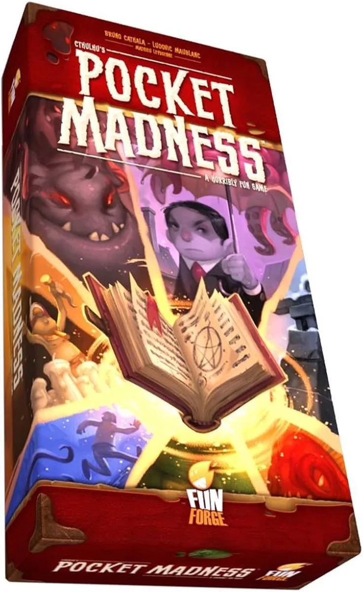 Pocket Madness från Asmodee – kartong