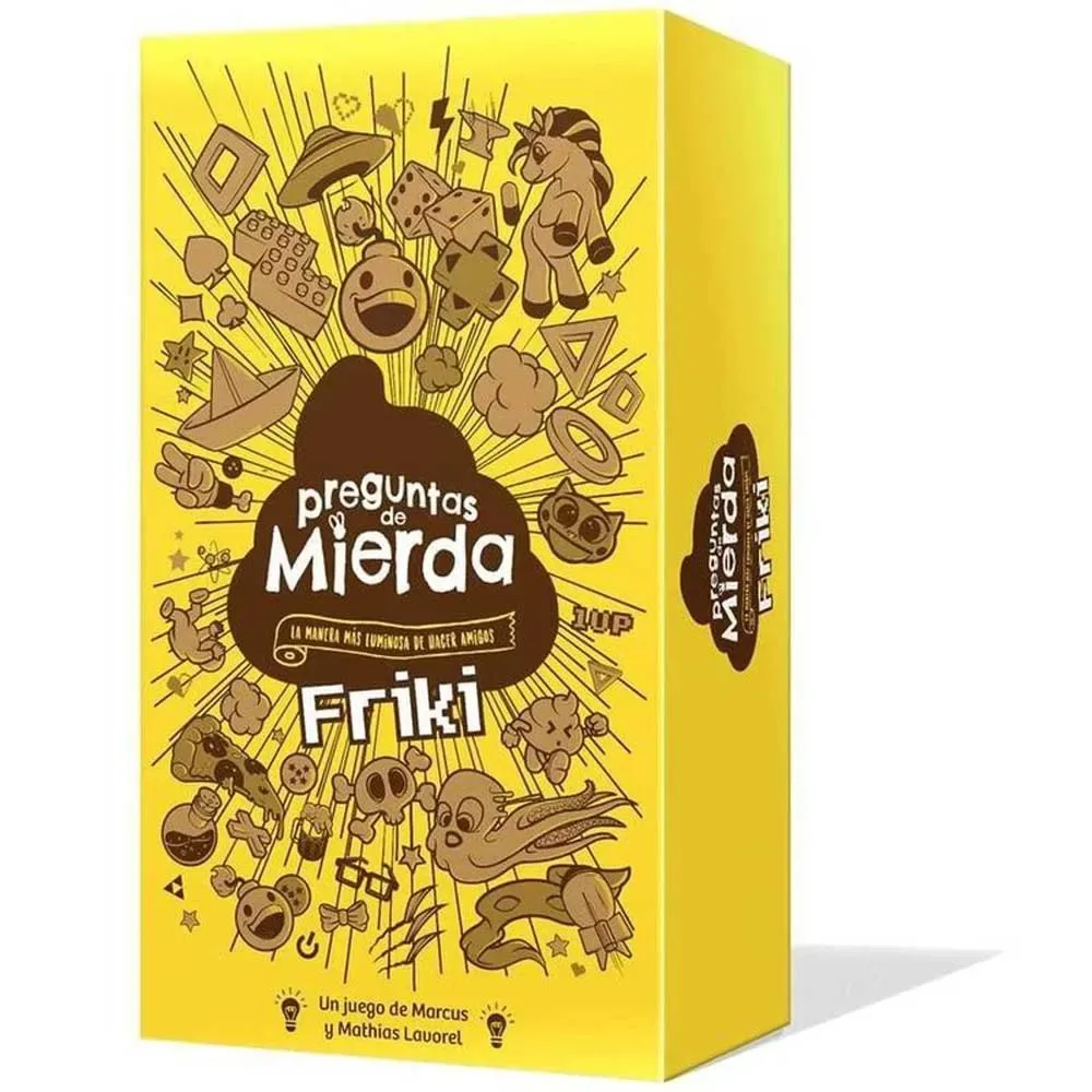 Preguntas De Mierda Friki från Asmodee – kartong
