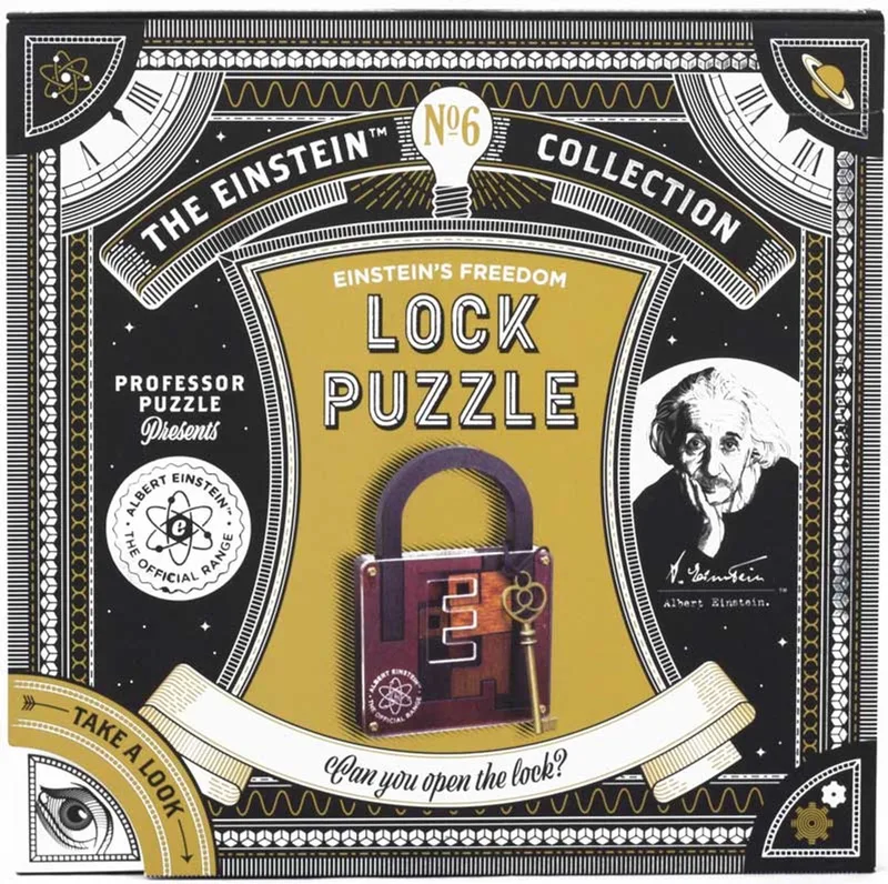 Puzzel einstein lock puzzle from Asmodee – box