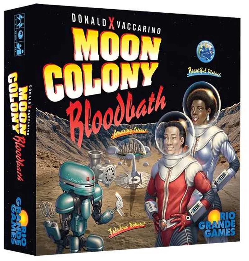 Rio Grande Games - Moon Colony Bloodbath - English Version from Asmodee – box