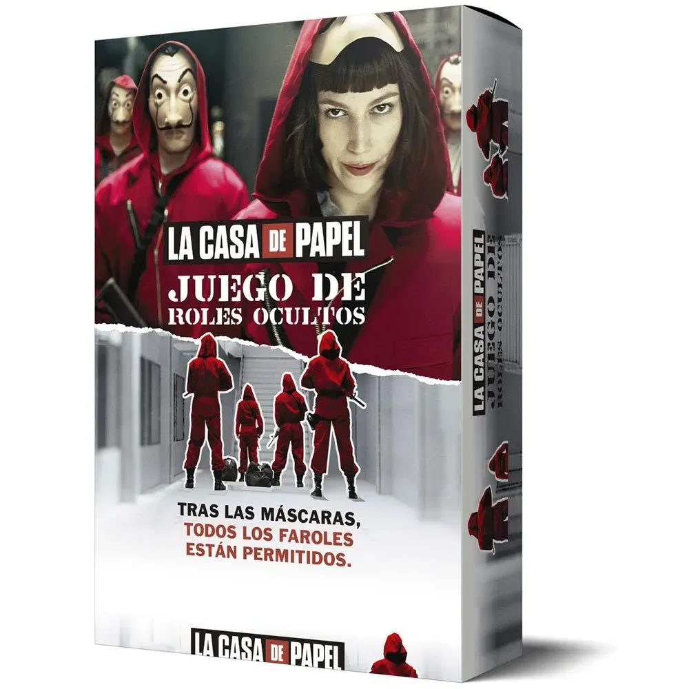 Roles Ocultos La Casa De Papel Brädspel från Asmodee – kartong