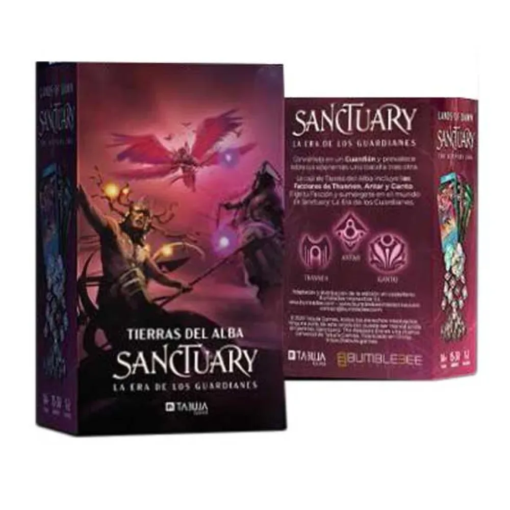 Sanctuary La Era De Los Guardianes Tierras Del Alba Kaartspel från Asmodee – kartong