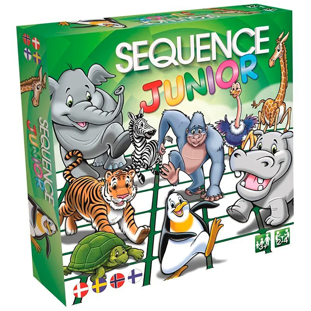 Sequence Junior från Asmodee – kartong