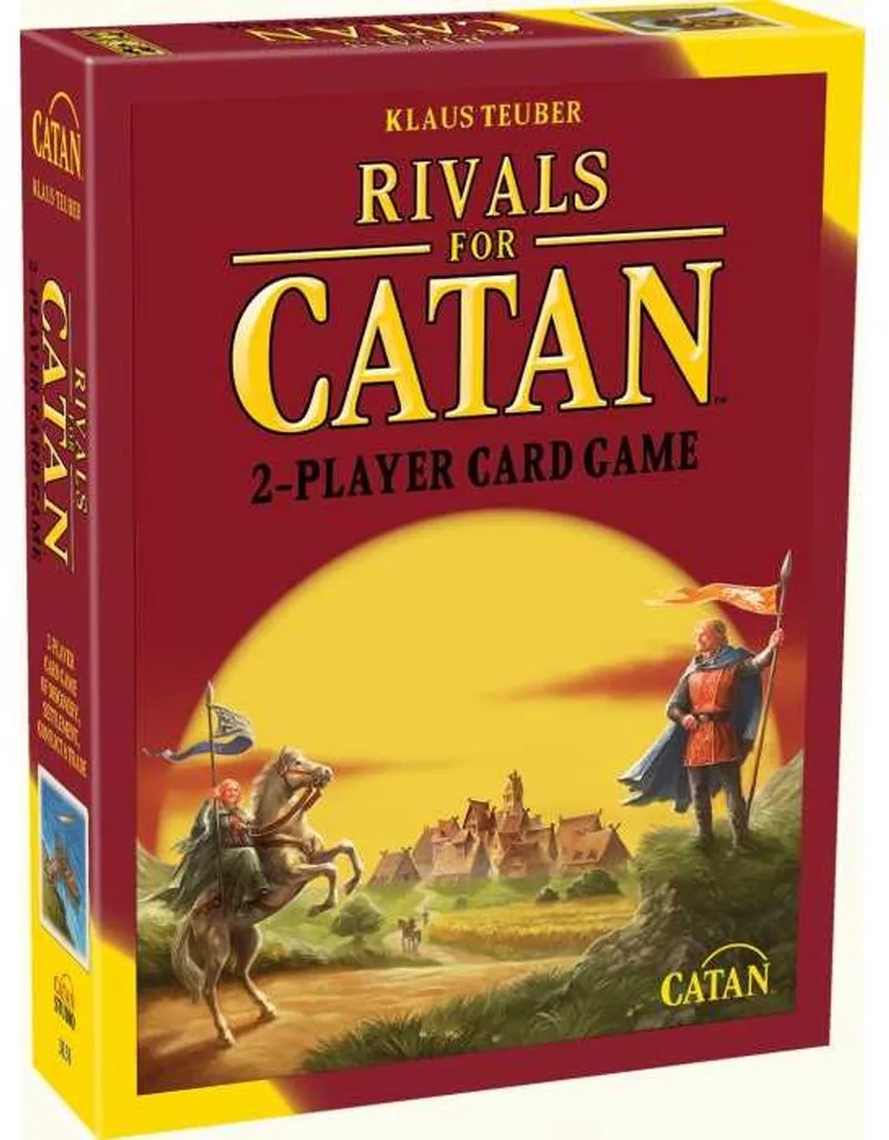 Settlers The Rivals For Catan fra Asmodee – æske