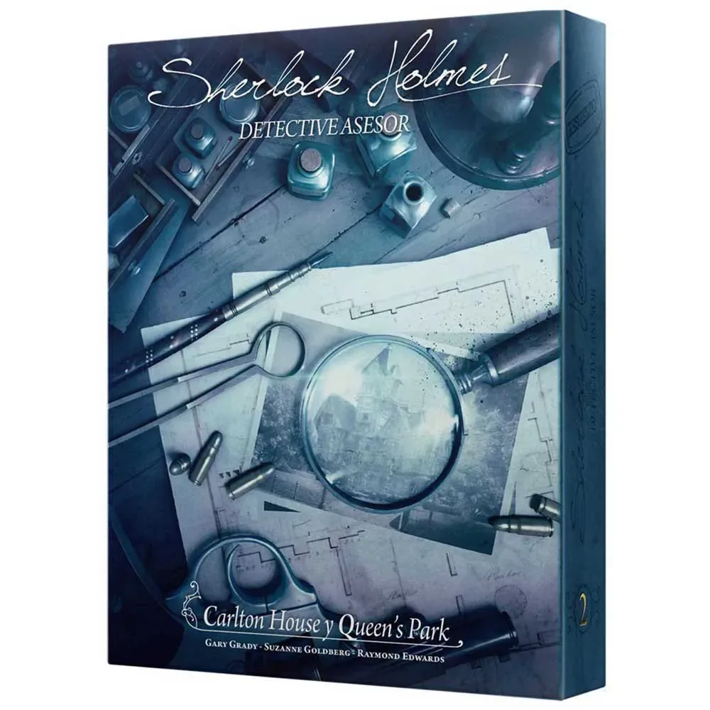 Sherlock Holmes Carlton House&queen´s Park Bordspel Spaanse Versie från Asmodee – kartong