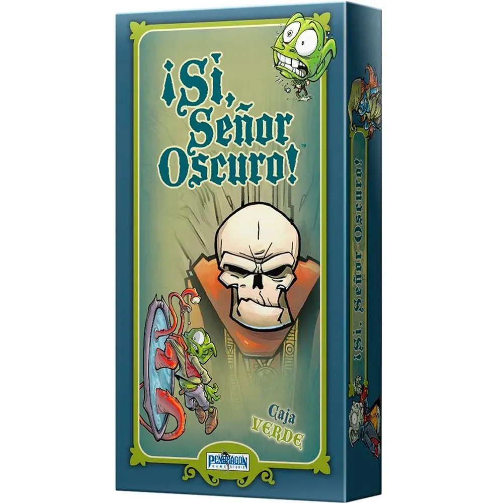 Sí Señor Oscuro Caja Verde Kortspel Spansk Version från Asmodee – kartong