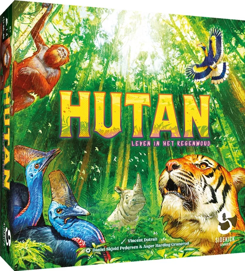 Sidekick Games Hutan - Familiespel & Bordspel voor 1-4 spelers - Vanaf 8 jaar de Asmodee – boîte