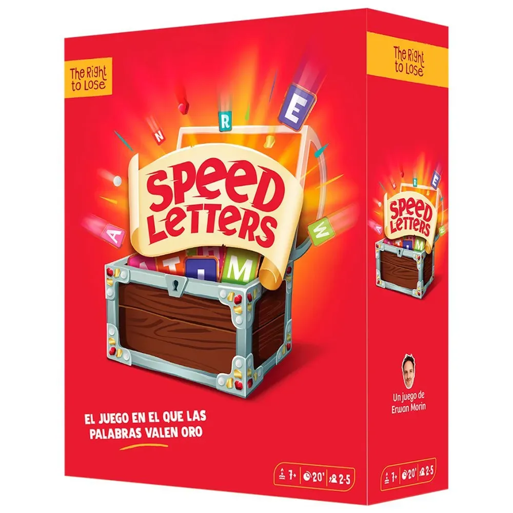 Speed Letters från Asmodee – kartong