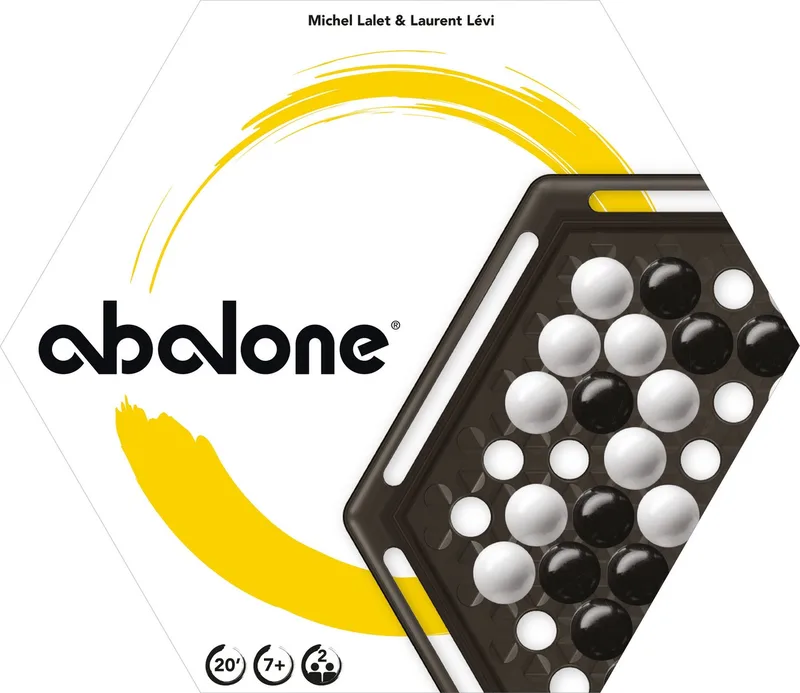 Spiel Abalone Classic, Familienspiel fra Asmodee, Bunt-udgave – æske