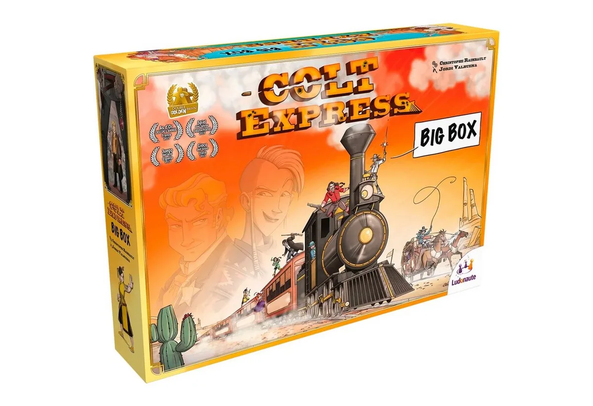 Spiel Asmodee Colt Express - Big Box, Brettspiel, (Spiel van Asmodee – doos