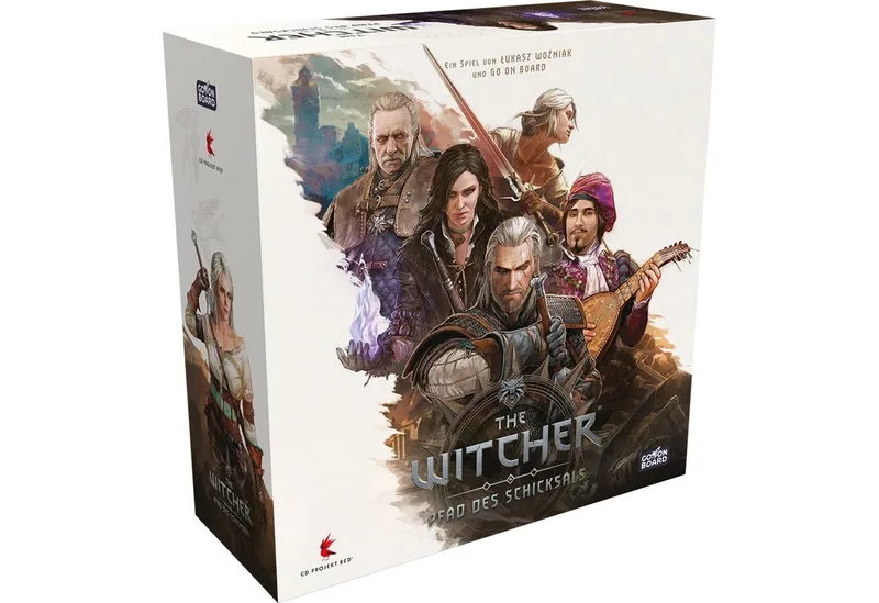 Spiel Asmodee The Witcher: Pfad des Schicksals (Deluxe from Asmodee – box