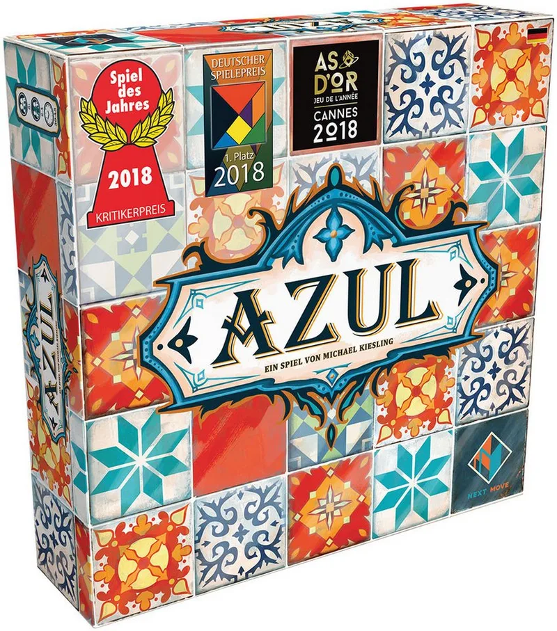 Spiel Azul, Familienspiel von Asmodee, Ausgabe Bunt – Schachtel