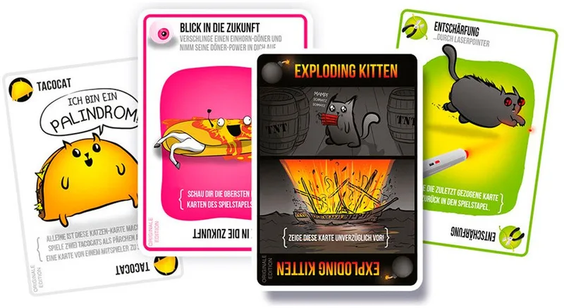 Exploding Kitten de Asmodee, édition Multicolore – boîte 5 sur 5