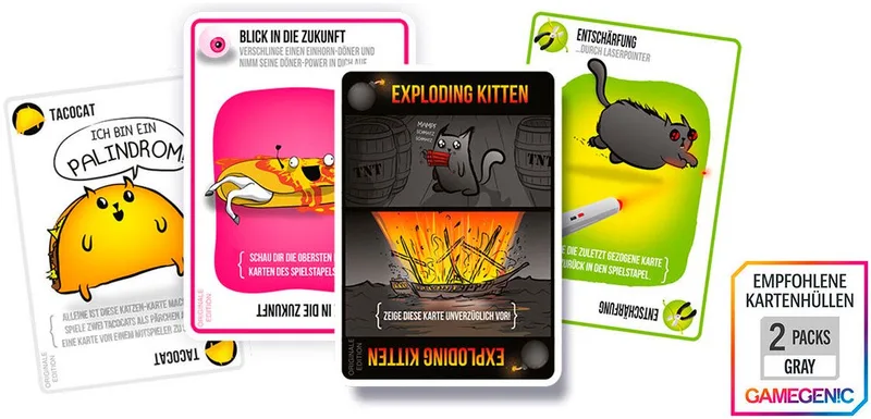 Exploding Kitten de Asmodee, édition Multicolore – boîte 4 sur 5