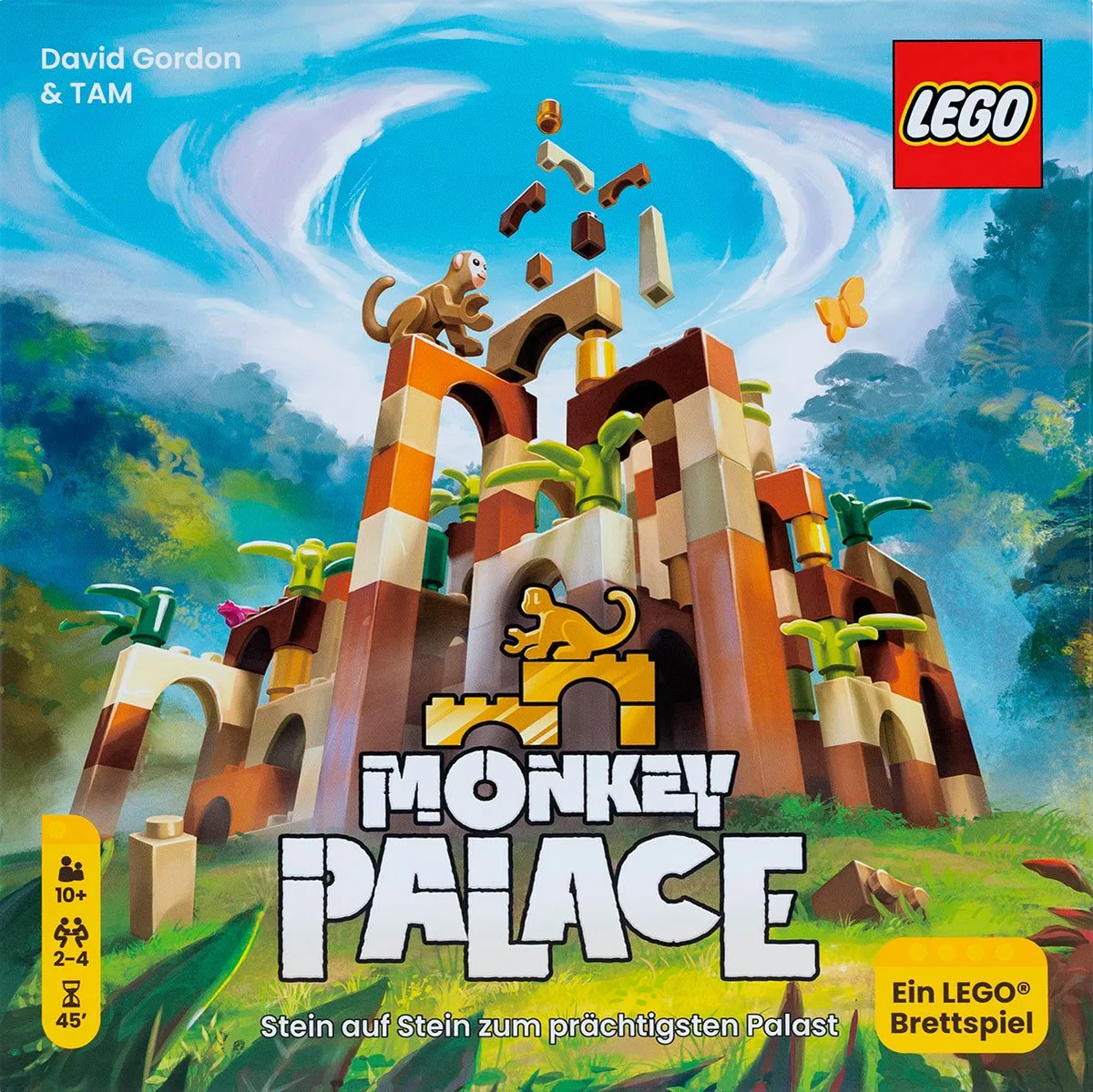 Spiel LEGO Monkey Palace, Kinderspiel, Made in Europe de Asmodee, édition Multicolore – boîte