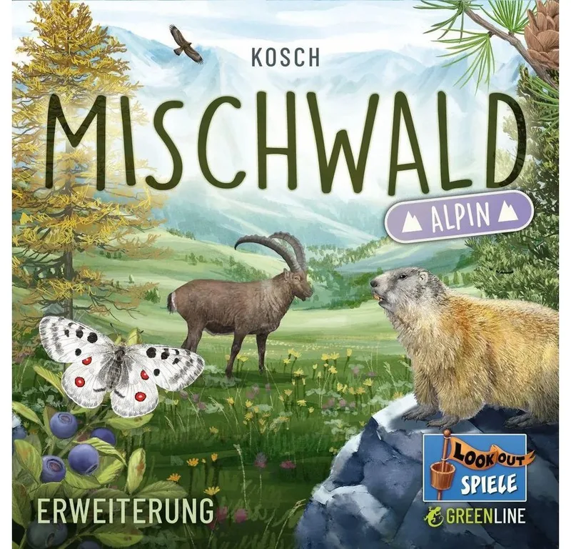 Spiel Mischwald - Alpin fra Asmodee – æske