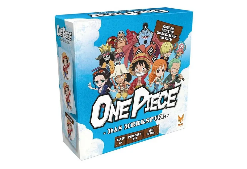 Spiel One Piece: Das Merkspiel från Asmodee – kartong