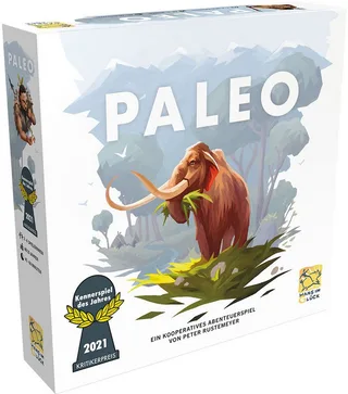 Spiel Paleo, Abenteuerspiel de Asmodee, édition Multicolore – boîte 1 sur 4