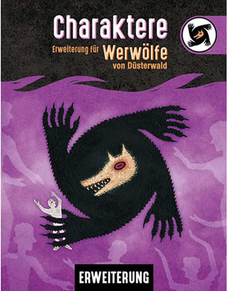 Spiel Werwölfe von Düsterwald, Charaktere - Erweiterung de Asmodee – boîte