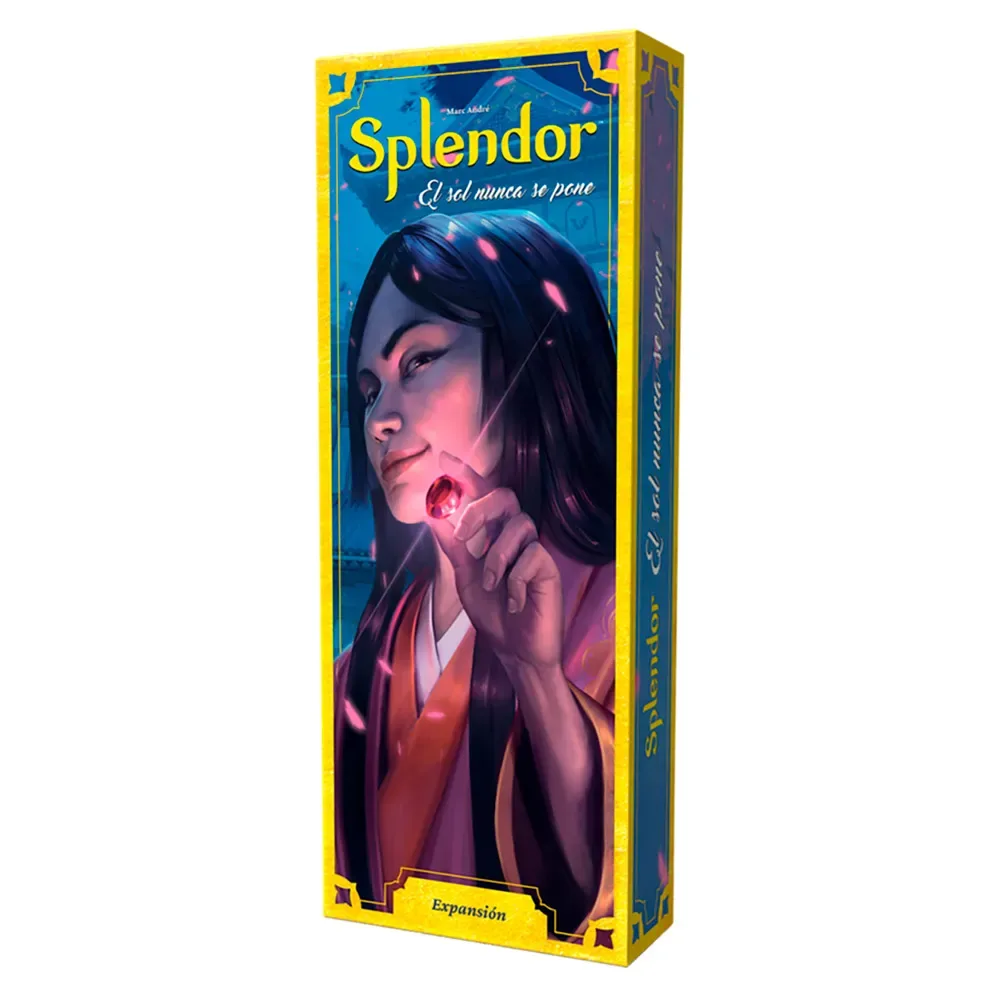 Splendor El Sol Nunca Se Pone från Asmodee – kartong