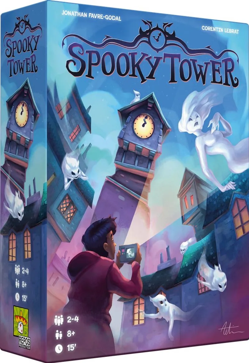 Spooky Tower de Asmodee – boîte