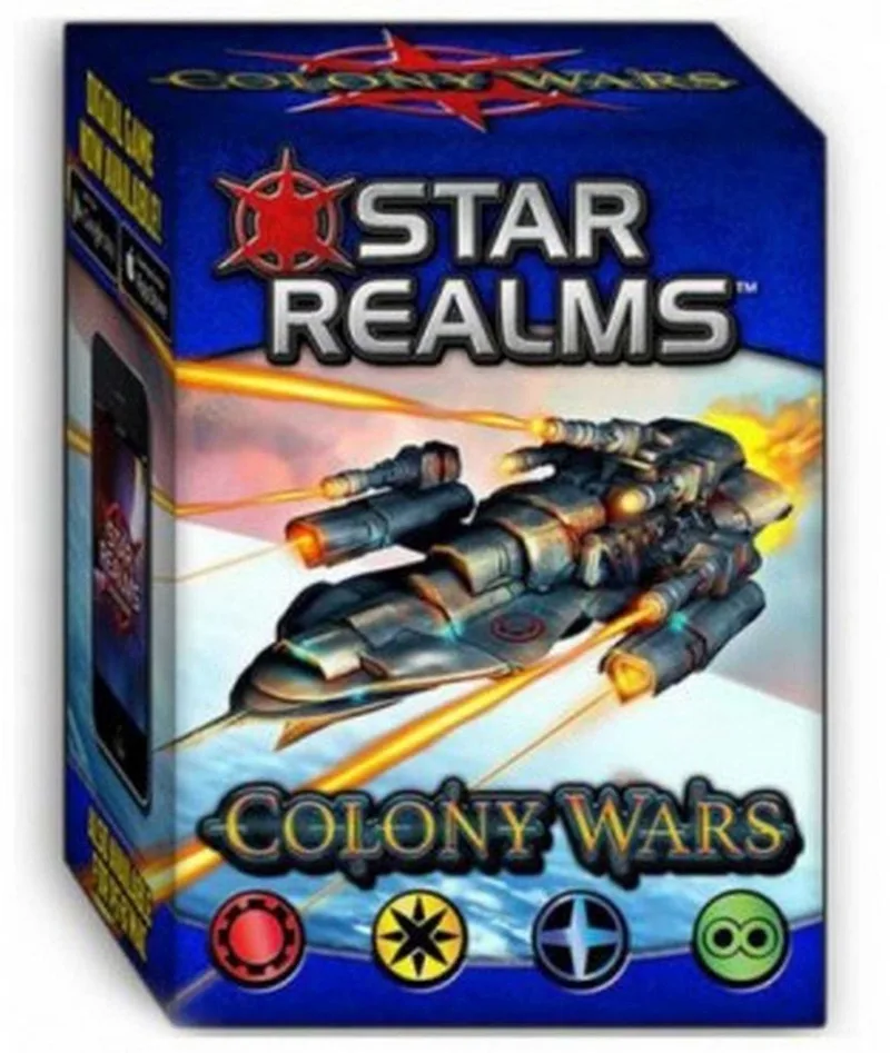 Star Realms Colony Wars - Deckbuilding game voor 2 spelers de Asmodee – boîte