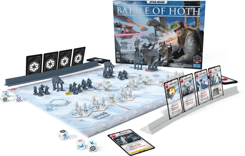 Star Wars Battle of Hoth Bordspel de Asmodee – boîte