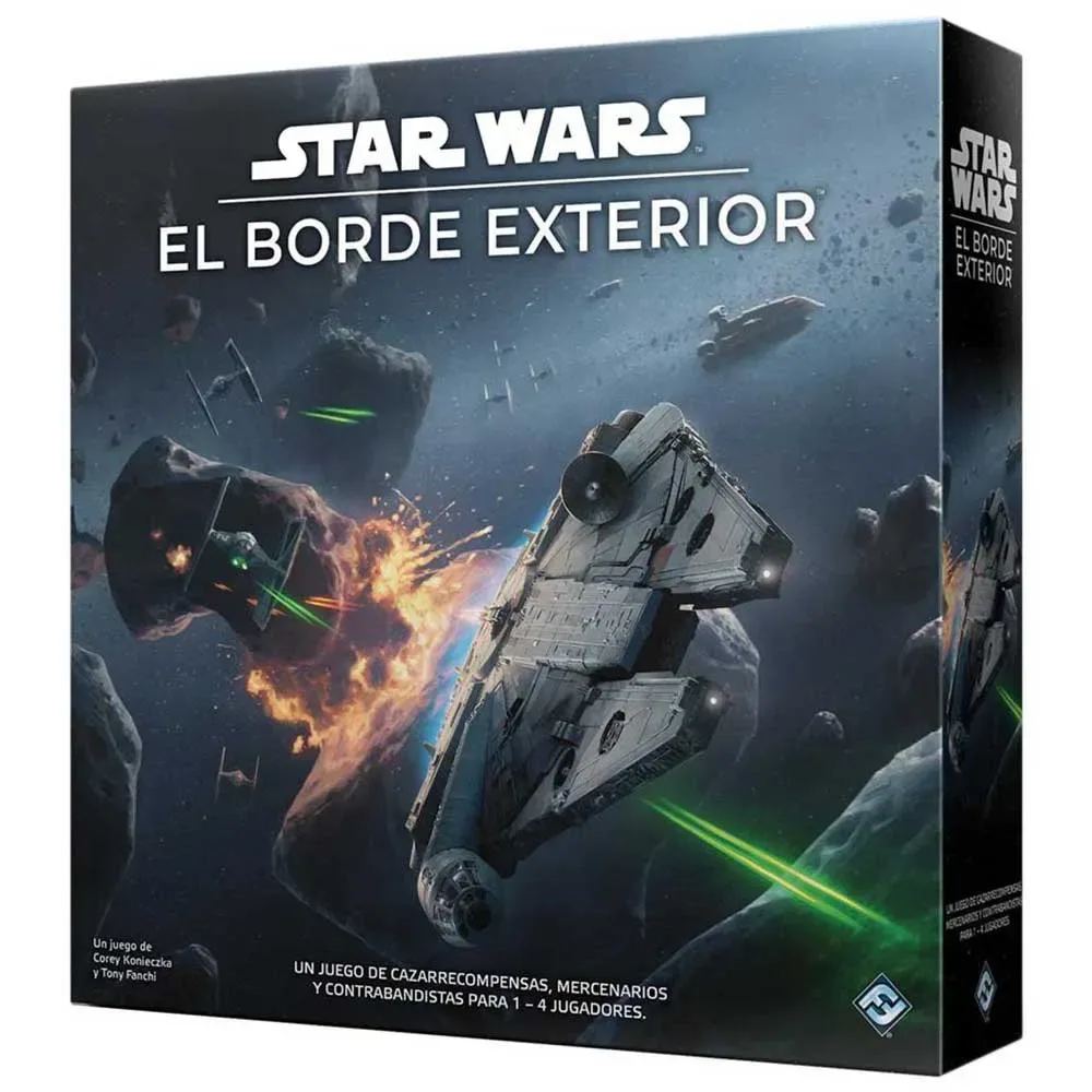Star Wars El Borde Exterior Bordspel Spaanse Versie från Asmodee – kartong