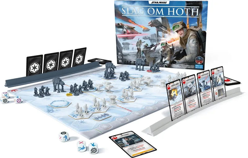 Star Wars Slag om Hoth Bordspel Tactisch de Asmodee – boîte