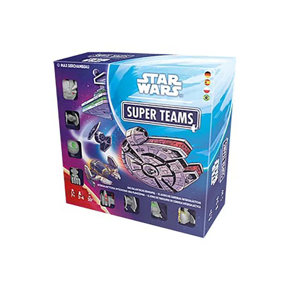 Star Wars Super Teams Bordspel Spaanse Versie från Asmodee – kartong