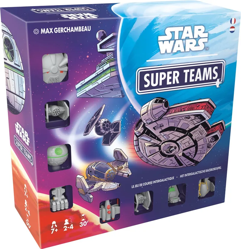 Star Wars Super Teams Bordspel Tactisch från Asmodee – kartong