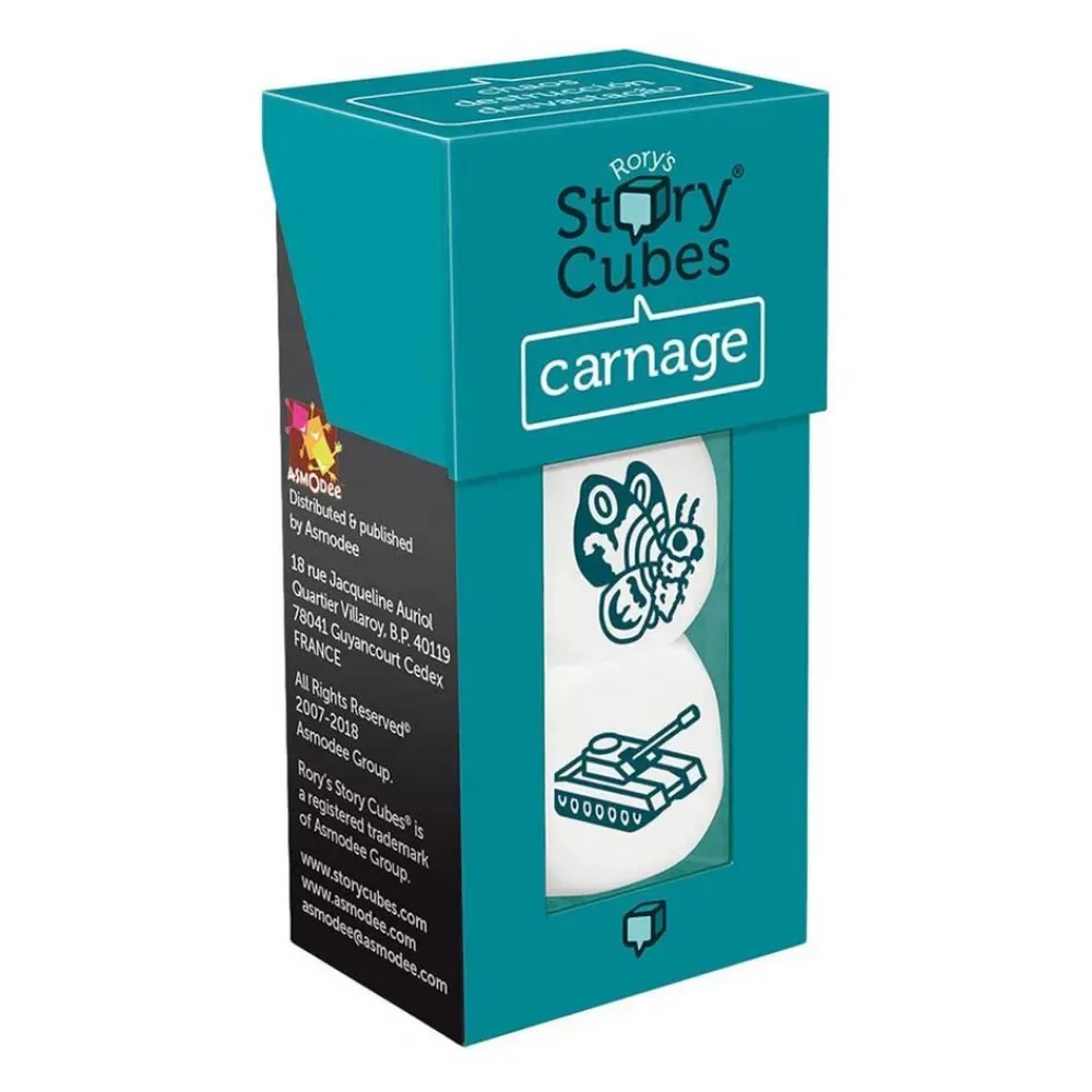 Story Cubes Carnage från Asmodee – kartong