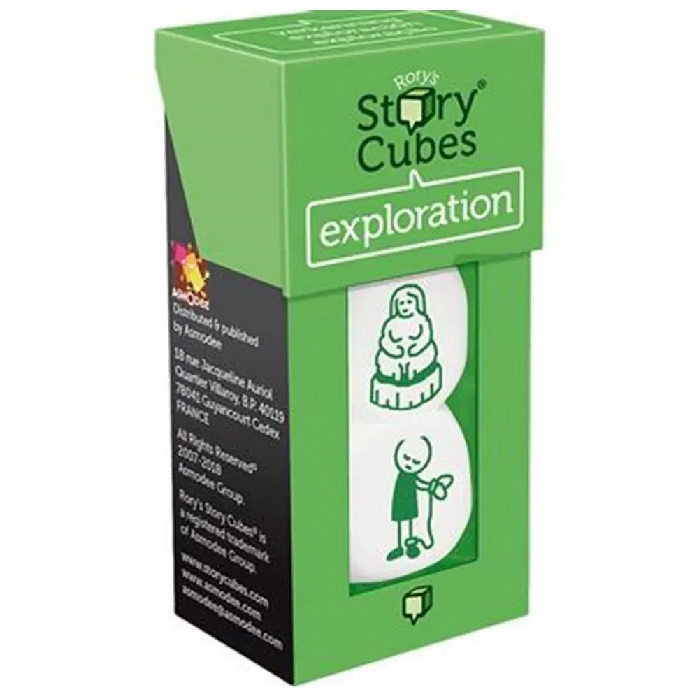 Story Cubes Exploratie från Asmodee – kartong