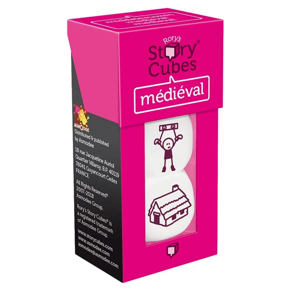 Story Cubes Medieval från Asmodee – kartong