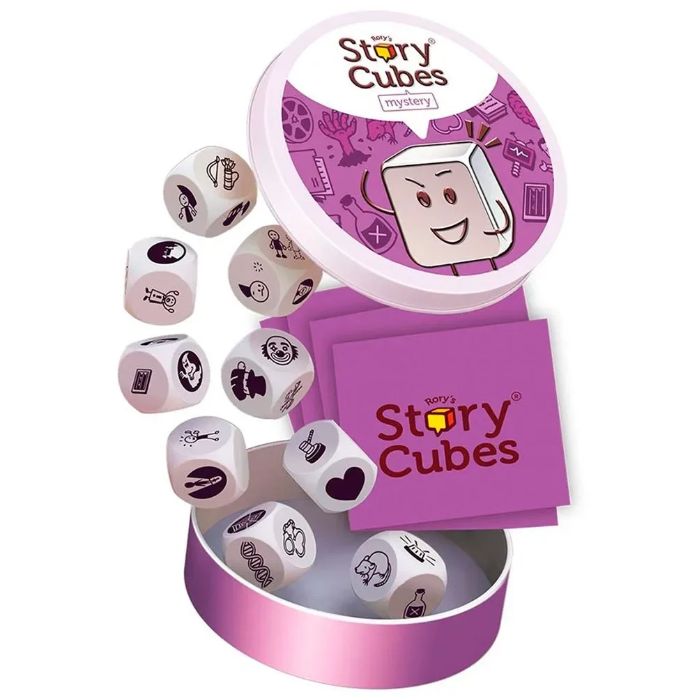 Story Cubes Misterio Bordspel Spaanse Versie från Asmodee – kartong