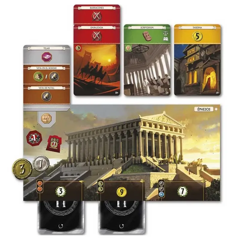 Strategisch Bordspel: Beschavingen Bouwen & Oorlog Voeren (3-7 Spelers) van Asmodee – doos 3 van 3