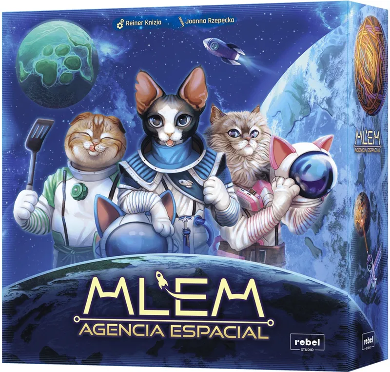 Strategisch Bordspel: Katten in de Ruimte - 2-5 Spelers, Vanaf 8 Jaar van Asmodee – doos