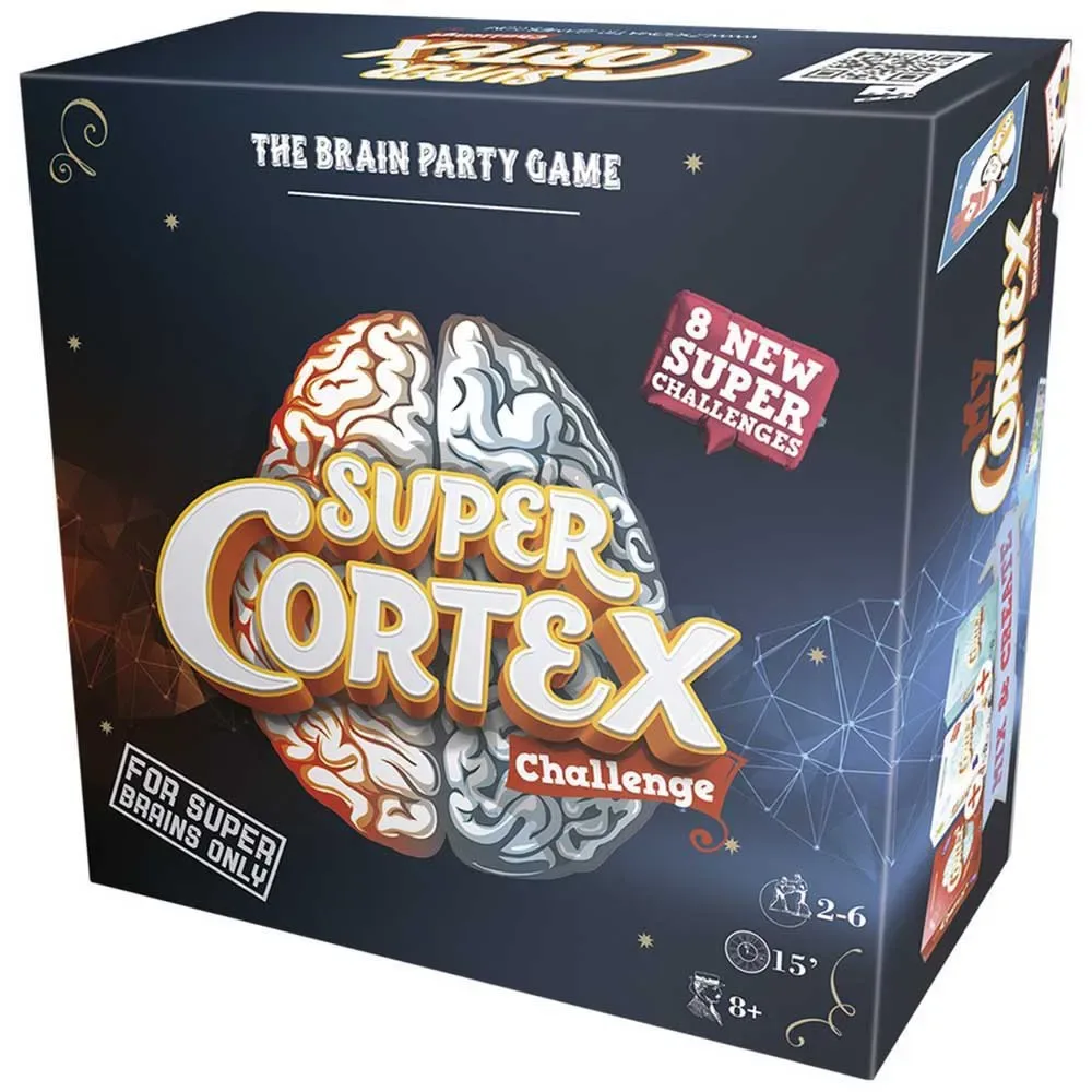 Super Cortex Kortspel Spansk Version från Asmodee – kartong