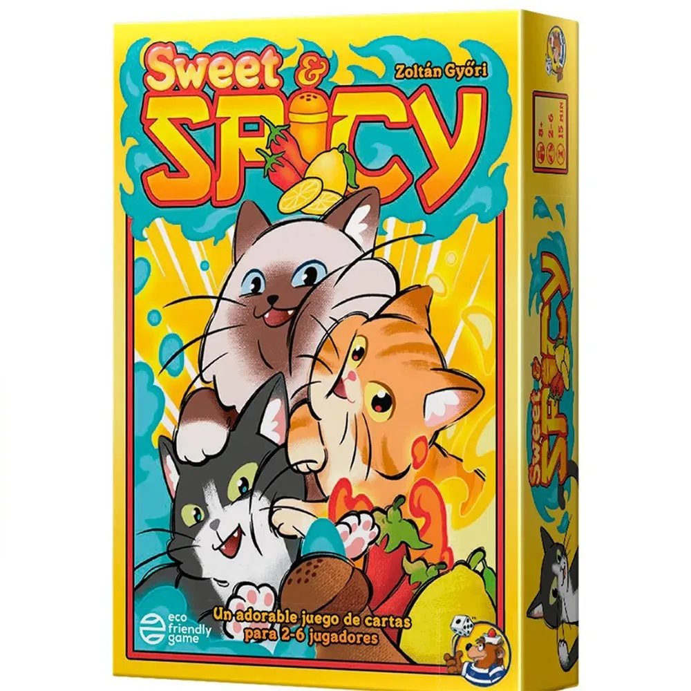 Sweet And Spicy Kortspel från Asmodee – kartong