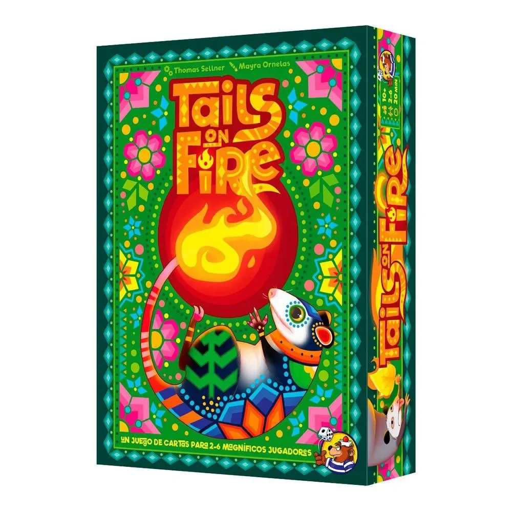 Tails On Fire Brädspel från Asmodee – kartong