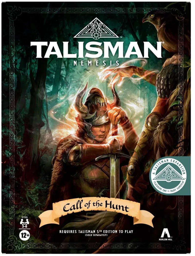 Talisman Nemesis: Call of the Hunt Bordspel fra Asmodee – æske