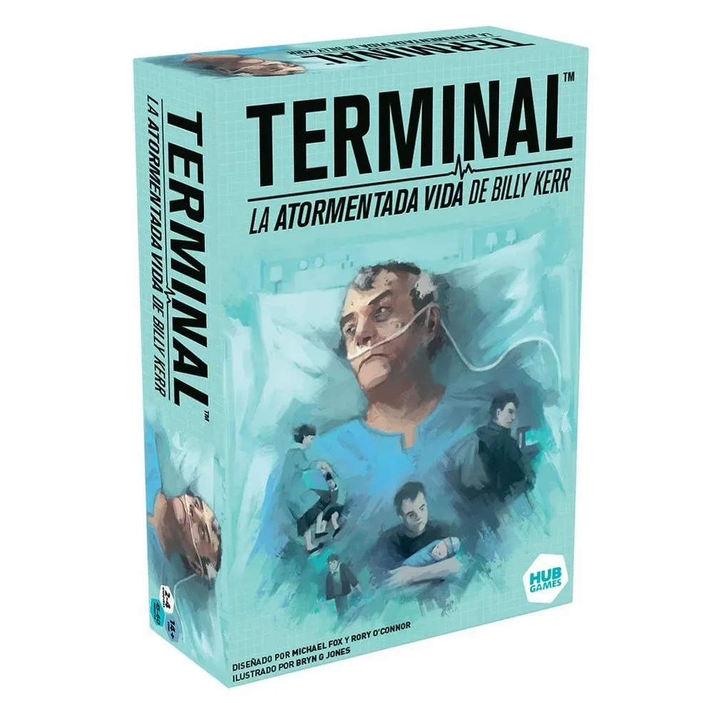 Terminal La Atormentada Vida De Billy Kerr Brädspel Spansk Version från Asmodee – kartong