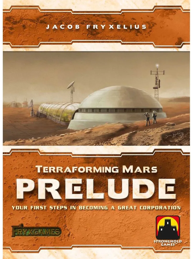 Terraforming Mars: Prelude - Engelstalige uitbreiding de Asmodee, édition Bruin – boîte
