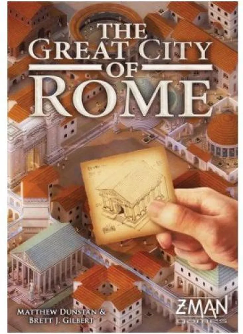 The Great City of Rome - EN fra Asmodee, Multicolor-udgave – æske