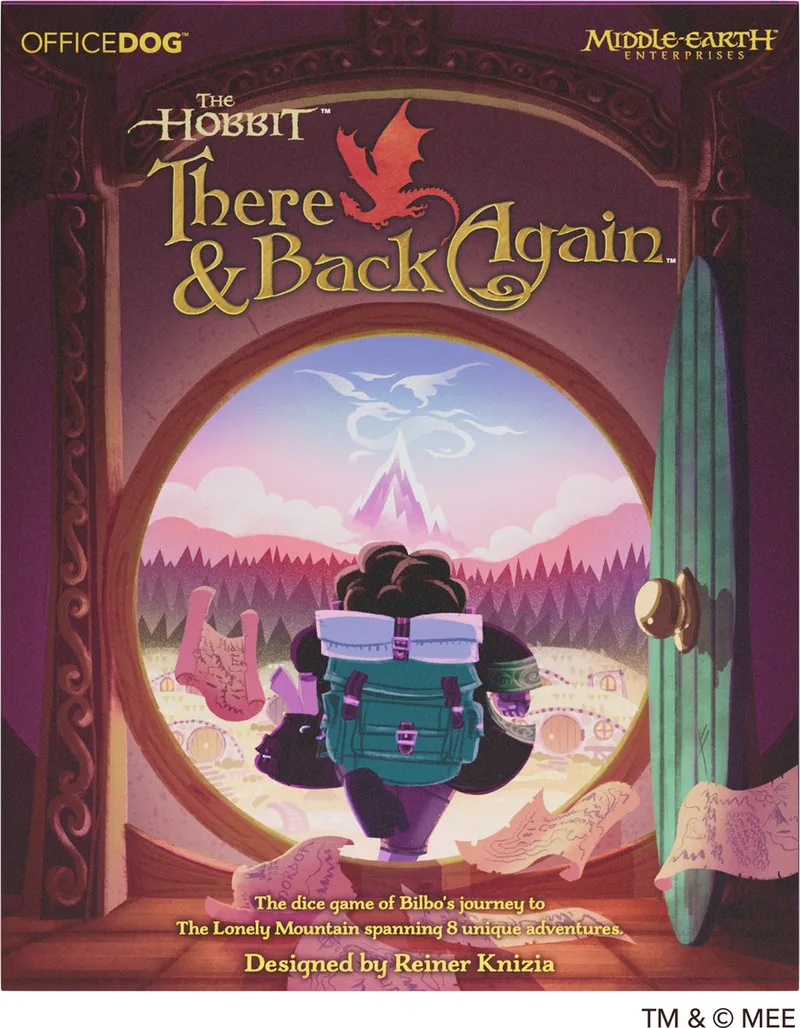 The Hobbit: There and Back Again från Asmodee – kartong